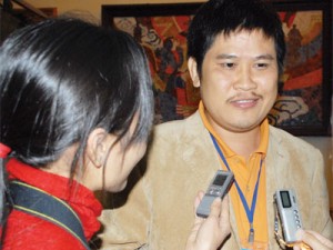 Ông bầu Phước Sang - Ảnh Thanh Niên