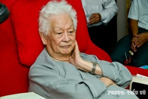 Nhạc sĩ Phạm Duy (Ảnh chụp tháng 8/2012)