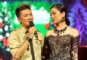 Đàm Vĩnh Hưng và Lệ Quyên - hai nhân vật chính của chương trình Mỹ nhân