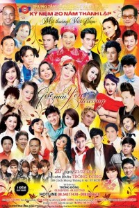 Chương trình quy tụ đông đảo ca sĩ, nghệ sĩ trong nước và hải ngoại