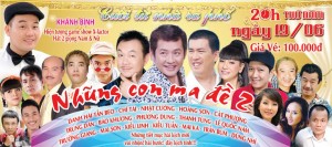 Poster chương trình "Những con ma đề" 2