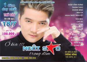 Ca sĩ Đàm Vĩnh Hưng sẽ là nhân vật chính trong chương trình này