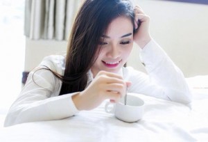 Phút thư giãn bên ly cà phê của giám đốc trẻ Châu Mỹ Duyên