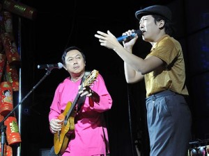 Trường Giang và Chí Tài diễn rất ăn ý với nhau