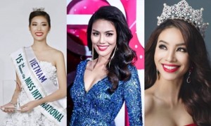 Ba người đẹp được chú ý năm 2015: Thúy Vân, Lan Khuê, Phạm Hương