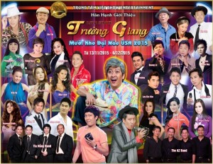 Tour Liveshow Trường Giang - Mười Khó do Việt Show Entertainment tổ chức rất thành công tại Hoa Kỳ