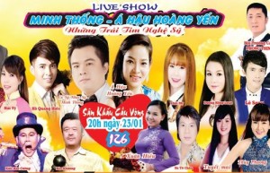 Liveshow Minh Thống và Á hậu Hoàng Yến