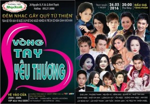 Chương trình qui tụ nhiều ca sĩ nổi tiếng trong và ngoài nước