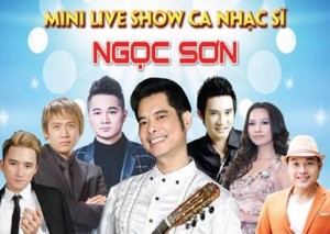 Các khách mời tỏng Minishow Ngọc Sơn