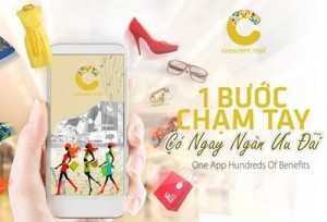 Ứng dụng công nghệ trong tiếp thị của Crescent Mall