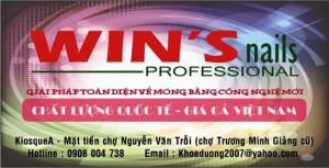 WIN’S nails – Chất lượng quốc tế, giá cả Việt Nam