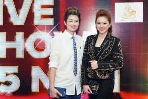 Thúy Vinh và "gà mới" của mình