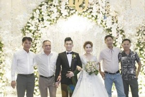 Tiệc cưới lãng mạn của Bảo Duy