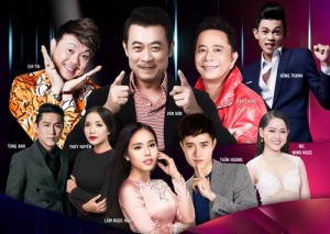 Các nghệ sĩ góp mặt trong chương trình Kha Kha Kha tại Sân khấu The V Show