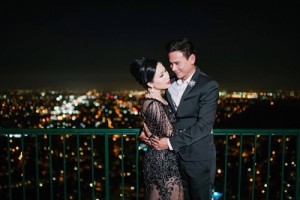 Trí Quang nuông chiều Kristine Thảo Lâm mọi lúc mọi nơi