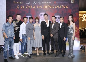 Quách Ngọc Tuyên và các khách mời tỏng buổi tiệc tri ân