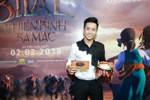 Bạch Công Khanh tại buổi ra mắt phim