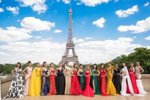 Top thí sinh vào chung kết Hoa hậu Người Việt Liên Lục Địa 2018 rạng rỡ trong trang phục dạ hội