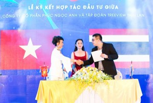 Lễ ký kết hợp tác giữa Công ty cổ phần Phúc Ngọc Anh và Tập đoàn TreeView