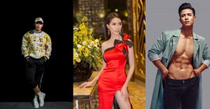 Siêu mẫu Đặng Công Sơn (Giải Đồng siêu mẫu 2018) – Hoa hậu Phan Thị Mơ – Siêu mẫu Trịnh Văn Bảo (Giải Đồng siêu mẫu 2018)