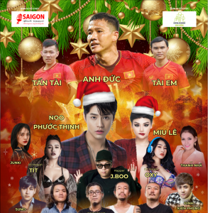 Anh Đức, Tấn Tài và Tài Em cùng hội ngộ trong "Đại Tiệc Giáng Sinh" 2018