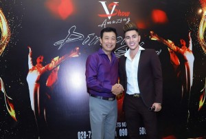 Nam vương Hoàng Gia Lâm tham dự Dinner Show, bày tỏ sự ngưỡng mộ với danh hài Vân Sơn