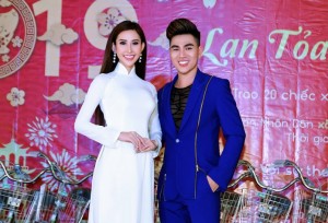 Hoa hậu Chi Nguyễn và Nam vương Hoàng Gia Lâm