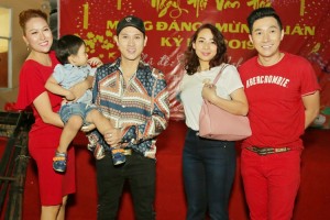 Diễn viên - Hoa hậu Phi Thanh Vân, MC - ca sĩ Nguyên Vũ và siêu mẫu - diễn viên Nam Phong