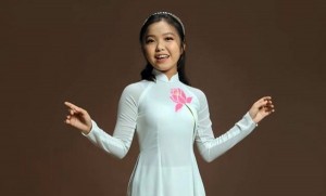 Gương mặt thân quen nhí Bảo Nghi vinh dự được chọn là Đại sứ Áo dài