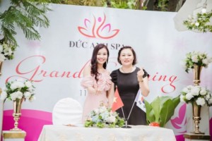 Đức Anh Spa ký kết hợp tác cùng mỹ phẩm Xuân Thanh ngay trong lễ khai trương