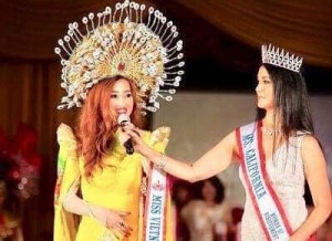 Ca sĩ Lâm Yến Phi trong phần thi ứng xử