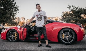 Micheal thật sành điệu với bộ ảnh "cực chất" bên siêu xe