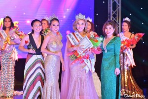 Nữ doanh nhân Lena La từng đoạt 2 giải Hoa hậu Thân thiện và Hoa hậu Áo dài