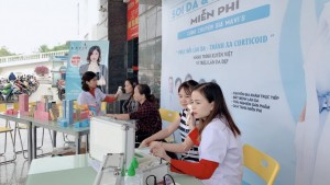 Mỹ phẩm Mavi's về Sapa thăm khám, soi da miễn phí cho khách hàng