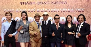 Đông đảo nghệ sĩ và khách mời đến tham dự đêm tiệc Goodbye Corona do Thành Công Media tổ chức
