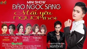 Poster Minishow của ca sĩ Đào Ngọc Sang