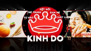 Bánh Kinh Đô có Logo mới