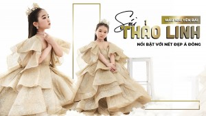 Sái Thảo Linh tham gia Đại hội Siêu mẫu nhí 2021