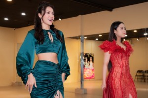 Siêu mẫu - Hoa hậu Minh Tú làm huấn luyện viên cho Miss Eco Teen Việt Nam Vũ Huyền Diệu