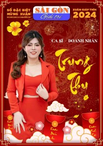 Ca sĩ - Doanh nhân Trung thu trên bìa Xuân Sài Gòn Giải Trí