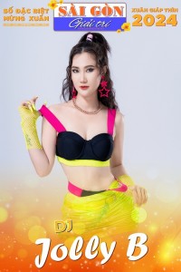 DJ Jolly B trên bìa Xuân Sài Gòn Giải Trí