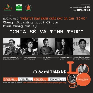 Cuộc thi Thiết kế Logo Ngày Vì Nạn Nhân Chất Độc Da Cam 10/8