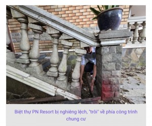 Chuyện lạ ở phường Bình Hòa, TP.HCM: Tan nát khu nghỉ dưỡng 4 sao vì… móng chung cư?!