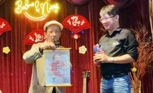 Ca sĩ Lý Dương được nhạc sĩ Bảo Thu vinh danh