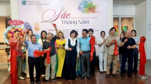 Triển lãm Sắc Tháng Năm của thầy trò ĐH Kiến trúc TP.HCM