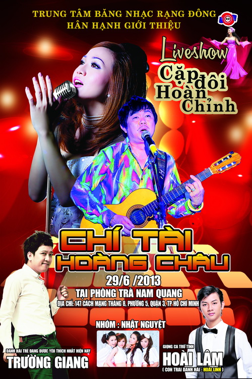 Chí Tài sẽ đàn cho Hoàng Châu hát