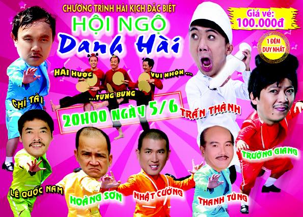 Chương trình quị tụ các danh hài đang được yêu thích