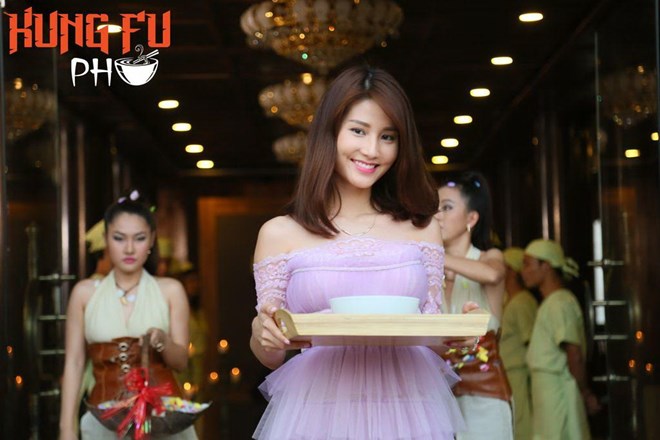Diễm My 9x trong phim Kungfu Phở