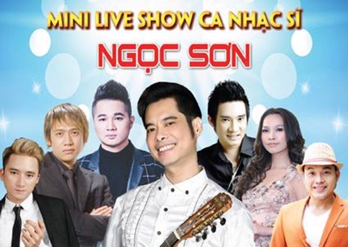 Các khách mời tỏng Minishow Ngọc Sơn