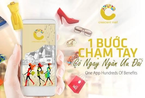 Ứng dụng công nghệ trong tiếp thị của Crescent Mall